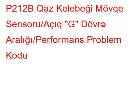 P212B Qaz Kelebeği Mövqe Sensoru/Açıq 