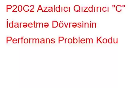 P20C2 Azaldıcı Qızdırıcı 