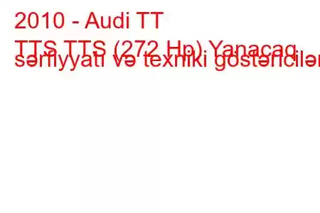 2010 - Audi TT
TTS TTS (272 Hp) Yanacaq sərfiyyatı və texniki göstəricilər